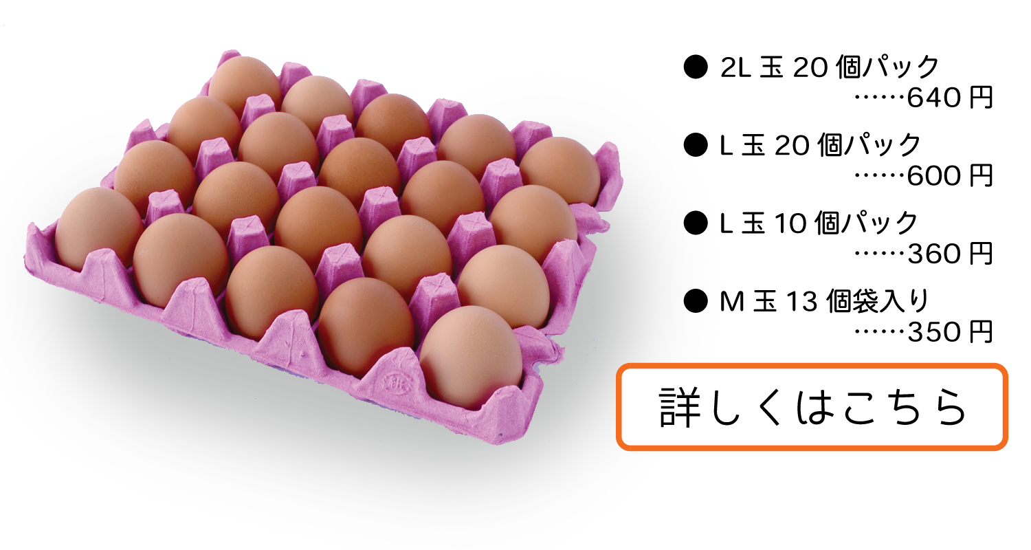 森養鶏場の卵　販売価格